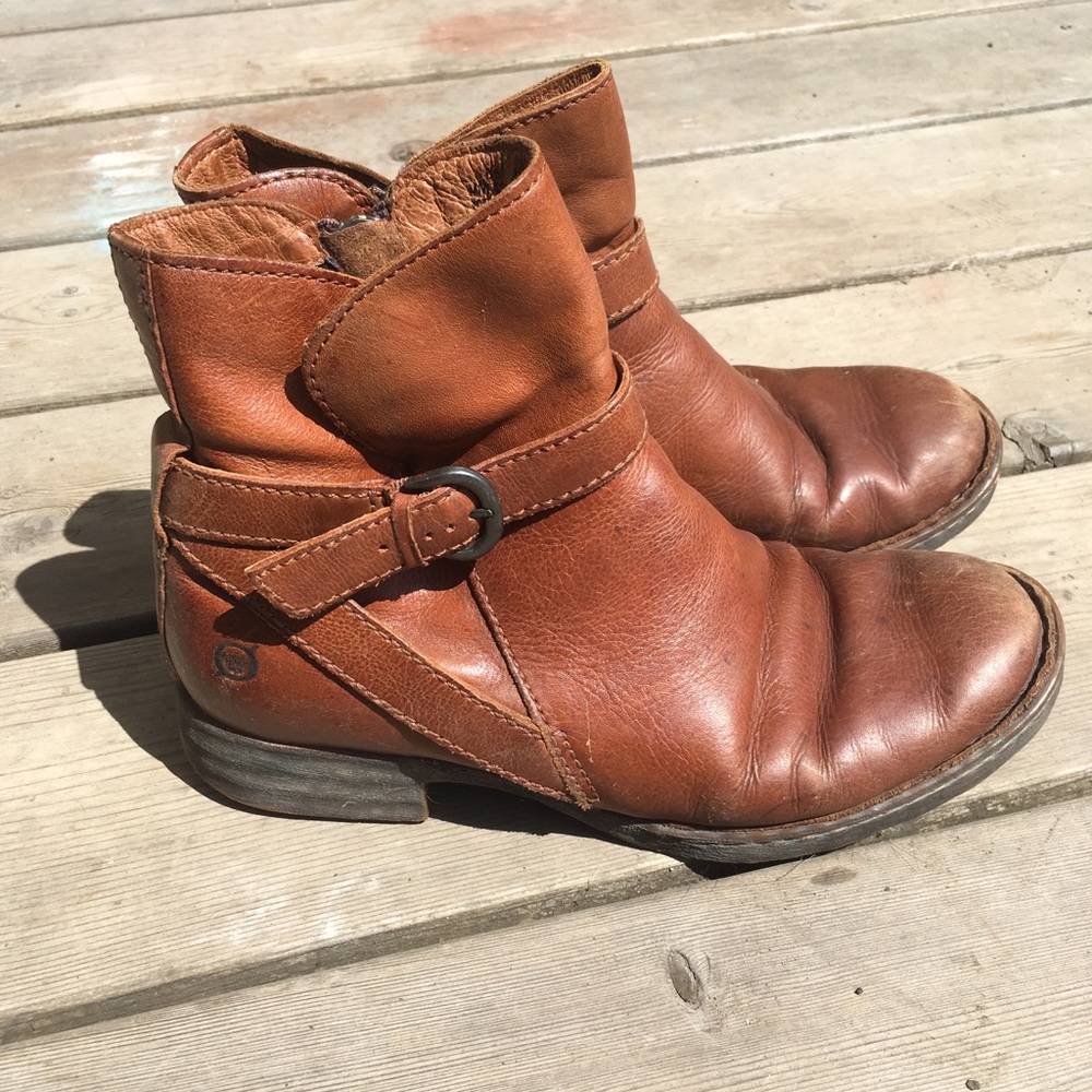 Leather Born Boots size US 8.5 - Picture 4 of 6